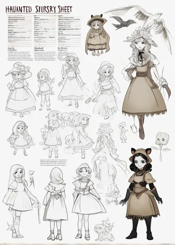 concept art,trimmed sheet,haunt,paper sheet,sheet drawing,costume design,sheet of paper,sheet,hatter,haunted,shoun the sheep,ghost girl,haunted forest,illustrations,cloth doll,the sheep,hannah,smartweed-buckwheat family,humanoid,sheep,Unique,Design,Character Design