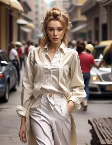 woman walking,young model istanbul,woman in menswear,blonde woman,femme fatale,girl walking away,on the street,white coat,bolero jacket,women fashion,retro woman,marylyn monroe - female,pedestrian,menswear for women,a pedestrian,fashion street,gena rolands-hollywood,vintage fashion,white clothing,cool blonde