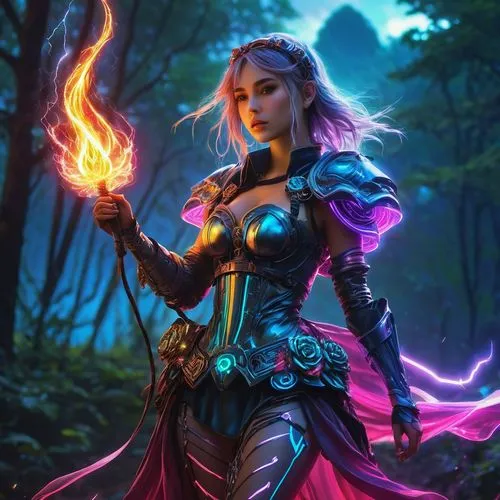 sorceress,jaina,liliana,sorceror,rafaela,varya,dark elf,lalazarian,archmage,mage,thundra,chandra,magika,kaisa,blue enchantress,pyromaniac,karavas,sorceresses,fimbriae,the enchantress,Conceptual Art,Fantasy,Fantasy 15