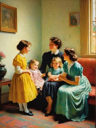 mother with children,the mother and children,parents with children,mother and children,the little girl's room,children studying,parents and children,mulberry family,children girls,stepmother,young women,family care,partiture,bougereau,children's room,families,little girl and mother,children,child is sitting,harmonious family,Art,Classical Oil Painting,Classical Oil Painting 11