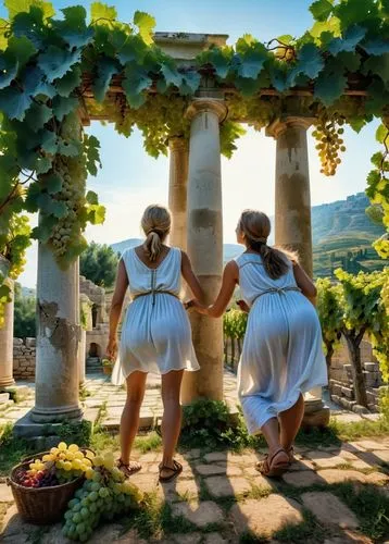 greeks,greek temple,ephesus,napa,pergola,ravello,Photography,General,Realistic