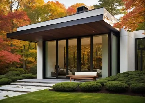 modern house,landscaped,mirror house,mid century house,corten steel,modern architecture,forest house,mid century modern,meadowood,sunroom,bunshaft,frame house,turf roof,beautiful home,landscape design sydney,armonk,minotti,summer house,modern style,roof landscape,Illustration,Black and White,Black and White 02