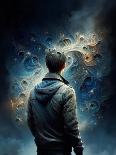 sci fiction illustration,photoshop manipulation,astral traveler,world digital painting,photo manipulation,astronomer,the universe,space art,universe,ascension,photomanipulation,transcendence,wormhole,vortex,turbulence,beyond,wanderer,the wanderer,imagination,dr. manhattan