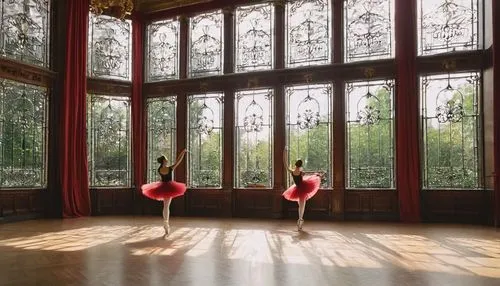 dandelion hall,ballroom,balanchine,gymnast hall,mariinsky,orangery,ballerinas,orangerie,gymnastics room,serralves,holburne,yaddo,conservatory,pointes,treasure hall,pointe shoes,ballets,ballett,mikhailovsky,ballet,Illustration,Japanese style,Japanese Style 18