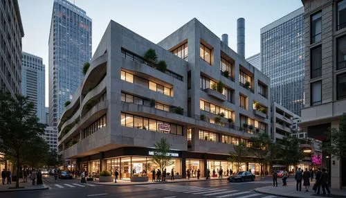 julliard,tishman,andaz,juilliard,kimmelman,gensler,damrosch,maisonneuve,bjarke,benaroya,multistoreyed,artium,alumax,bobst,associati,hongdan center,glass facade,mvrdv,aoyama,safdie