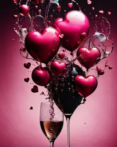 pink wine,hearts color pink,drop of wine,heart balloons,heart pink,heart cherries,valentine's day clip art,heart background,wineglass,valentine clip art,a glass of wine,red wine,rose wine,watery heart,saint valentine's day,wine,borbely,oenophile,hearts 3,pink trumpet wine,Photography,Artistic Photography,Artistic Photography 05