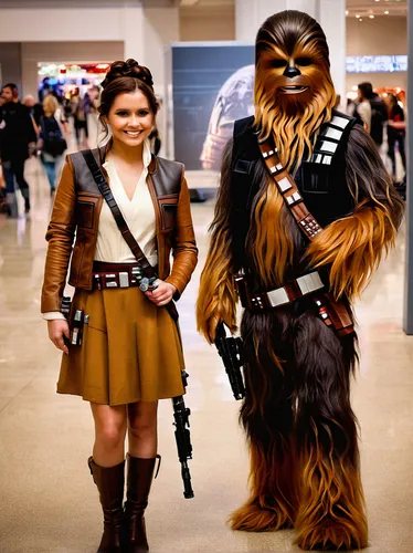 chewbacca,comiccon,star wars,starwars,chewy,cosplay image,pathfinders,solo,cosplayer,storm troops,comic-con,fan convention,geek pride day,cosplay,couple goal,clone jesionolistny,clones,force,father daughter,shopping icons,Illustration,Realistic Fantasy,Realistic Fantasy 10