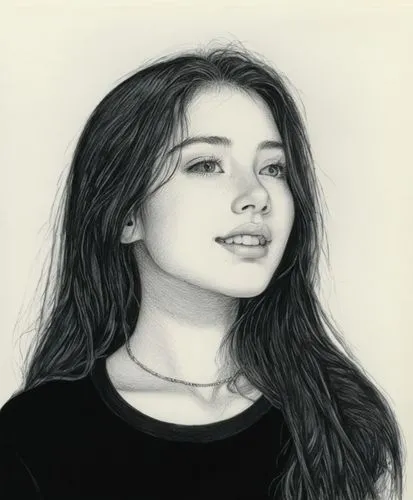 girl portrait,charcoal pencil,pencil drawing,girl drawing,graphite,kreuk,portrait of a girl,charcoal drawing,zhulin,lotus art drawing,artist portrait,pencil and paper,charcoal,rgd,bjork,sharlene,pencil drawings,pevensie,akimoto,portrait,Illustration,Black and White,Black and White 13