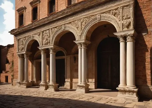 ferrara,cremona,monastery of santa maria delle grazie,sapienza,recanati,faenza,piacenza,soncino,lateran,cathedral of modena,fossano,pavia,arsenale,loggia,comacchio,fidenza,insulae,frari,curia,venaria,Illustration,Black and White,Black and White 17