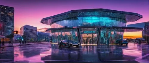 futuristic art museum,segerstrom,walt disney center,difc,the dubai mall entrance,esteqlal,mercedes-benz museum,dubai fountain,kaust,futuristic architecture,azrieli,ankara,rotana,astana,vdara,baku,abu dhabi,largest hotel in dubai,guggenheim museum,ahmanson,Illustration,Retro,Retro 22