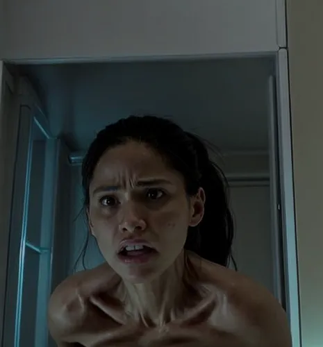 scared woman,scary woman,head woman,district 9,aditi rao hydari,hands behind head,the girl in the bathtub,woman face,the girl's face,woman frog,video scene,cyborg,woman's face,money heist,kamini,vertigo,zombie,mudra,trailer,kamini kusum