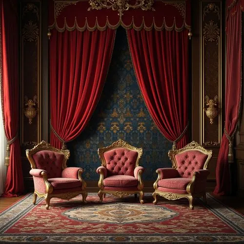 royal interior,victorian room,ornate room,the throne,parlor,bedchamber,throne,four poster,furnishings,interior decor,danish room,theater curtain,rococo,theatre curtains,blue room,antechamber,sitting room,parlour,armchair,ritzau,Photography,General,Realistic