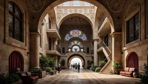 umayyad palace,the hassan ii mosque,arcaded,alcazar of seville,qasr al watan,quasr al-kharana,inside courtyard,hala sultan tekke,deruta,al azhar,mezquita,arcades,al nahyan grand mosque,university al-azhar,cloister,hassan 2 mosque,royal interior,king abdullah i mosque,kashan,mosque hassan