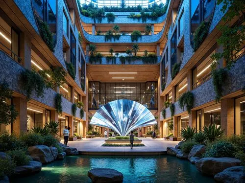 atriums,biopolis,futuristic architecture,atrium,wintergarden,riverwoods,diamond lagoon,vdara,masdar,singapore,oberoi,largest hotel in dubai,rivercenter,luxehills,kaust,waterplace,benaroya,intercontinental,oakbrook,streamwood