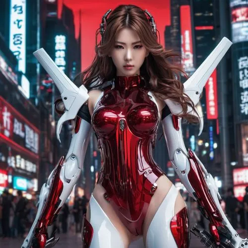 asuka langley soryu,haixia,cyberangels,chengli,cyborg,cybernetic,gantz,zhixue,scarlet witch,cybernetically,gynoid,haeju,cyberian,red super hero,elektra,yangmei,anime 3d,asami,maomao,xiaomei,Conceptual Art,Sci-Fi,Sci-Fi 09