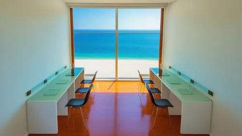 fondo de ventana ciudad,window with sea view,conference room,board room,amanresorts,meeting room,thalassotherapy,boardroom,penthouses,search interior solutions,conference table,oceanview,lecture room,