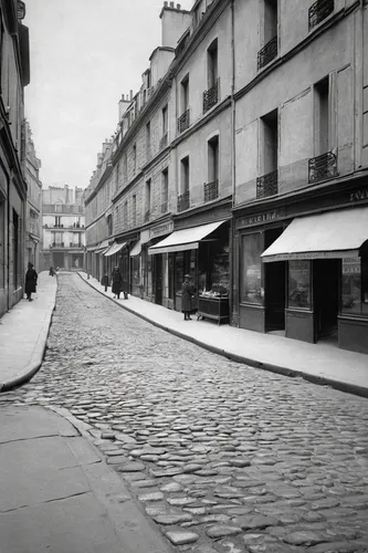 paris shops,paris,montmartre,the boulevard arjaan,the cobbled streets,boulevard,st-denis,1950s,1952,avenue,1940,paris cafe,passage,13 august 1961,place saint-pierre,dauphine,street scene,le mans,1940s,the street,Conceptual Art,Oil color,Oil Color 19