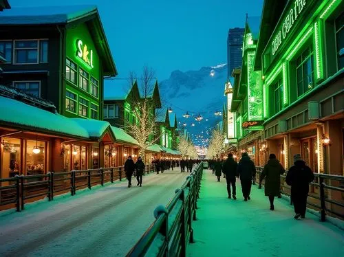 zermatt,zakopane,grindelwald,reine,chamonix,banff,bryggeri,gstaad,bryggman,avoriaz,kandern,winter village,engelberg,rissanen,bryggen,alpine village,tzeltal,arosa,andermatt,interlaken,Photography,General,Realistic