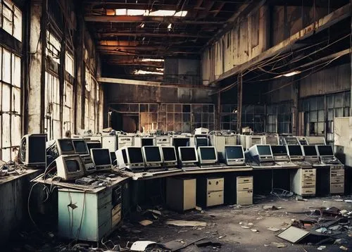 computer room,abandonware,electronic waste,abandoned places,computers,abandoned factory,disused,urbex,the server room,workstations,luxury decay,computer workstation,desktops,obsolescence,derelict,abandoned,unfurnished,depopulated,computerworld,abandoned school,Conceptual Art,Daily,Daily 20