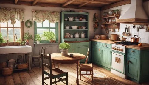 vintage kitchen,victorian kitchen,kitchen,kitchen interior,tile kitchen,the kitchen,kitchen design,tjena-kitchen,kitchenette,country cottage,kitchen shop,big kitchen,doll kitchen,new kitchen,girl in the kitchen,chefs kitchen,laundry room,tearoom,star kitchen,danish room,Art,Classical Oil Painting,Classical Oil Painting 24