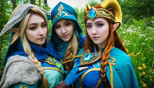 elves,elves flight,elf,aesulapian staff,yuvarlak,caucasus,druids,elven forest,elven,sterntaler,folk costumes,male elf,cassiopeia,kokoshnik,kirghystan,tatarstan,cosplay image,the three magi,pyrrhula,kyrgyz,Illustration,Retro,Retro 22