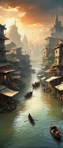 fishing village,inle,southeast asia,floating market,fenghuang,hoian,sampans,tongli,sampan,world digital painting,mekong,ganges,floating huts,mandalay,vietnam,khuan,houseboats,qingcheng,teal blue asia,yangling