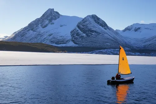 Bodø Alps sailing and ski touring holiday in Norway,baffin island,ice boat,lofoten,sailing-boat,sailing boat,nordland,northern norway,sailing,sail boat,sailing orange,sailing vessel,beagle channel,nor