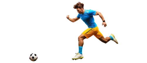 Sports stadium, panoramic view, evening sunset, golden hour, vibrant colors, dynamic lighting, muscular athlete, soccer player, footballer, athletic wear, sports shoes, energetic pose, jumping high, b