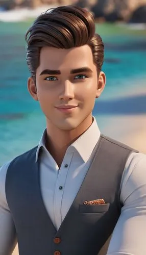 transmarco,adrien,male character,tadashi,male elf,tulio,Unique,3D,3D Character