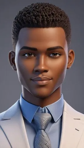 black businessman,african businessman,a black man on a suit,oyedeji,adekunle,nnamdi,Unique,3D,3D Character