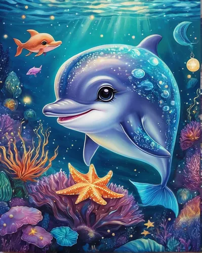 dolphin-afalina,dolphin background,porpoise,oceanic dolphins,spotted dolphin,dolphin,sea animal,dolphins,two dolphins,dolphin fish,marine mammal,cetacea,dolphins in water,striped dolphin,dusky dolphin,cetacean,aquarium inhabitants,aquatic mammal,aquarium,baby whale,Illustration,Abstract Fantasy,Abstract Fantasy 10