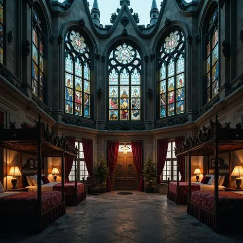 ornate room,victorian room,stained glass windows,vestry,3d render,reading room,sacristy,royal interior,3d rendering,render,interiors,sanctuary,empty interior,rooms,wade rooms,transept,chateauesque,harlaxton,dandelion hall,ecclesiatical