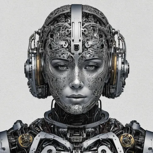 How does an AI character react to human emotion?,cybernetics,cyborg,biomechanical,robotic,humanoid,sci fiction illustration,artificial intelligence,ai,scifi,robot,district 9,robots,machines,industrial