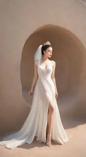 a floor-length dress,bridal gown,bridal dress,vionnet,wedding dress,wedding gown