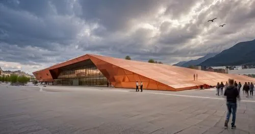 corten steel,tempodrom,christ chapel,berlin philharmonic orchestra,soumaya museum,concert hall,artscience museum,futuristic art museum,parliament of europe,chilehaus,philharmonic hall,opera house,performing arts center,santiago calatrava,archidaily,chile house,metal cladding,calatrava,open air theatre,regional parliament