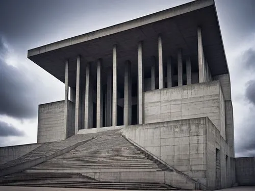 palais de chaillot,bundesrat,landtag,goetheanum,lasdun,utzon,gewandhaus,unicameral,tempodrom,bundestag,supreme court,brutalism,the palace of culture,riksdag,messeturm,parliament of europe,court of justice,bundesbank,istiqlal,brutalist,Illustration,Black and White,Black and White 13