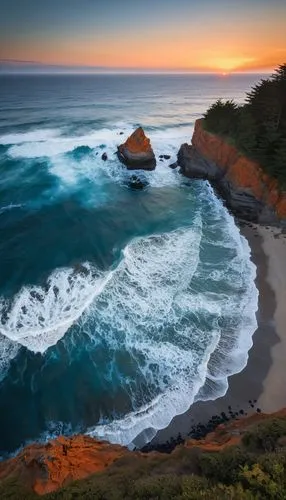 pacific coastline,montara,cliffs ocean,mendocino,pacific coast highway,coastal landscape