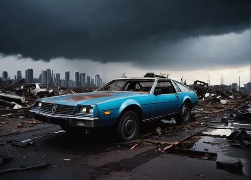 apocalyptic,pontiac firebird,abandoned car,scrapyard,tornado,apocalypse,post apocalyptic,amc javelin,scrapped car,junkyard,weather-beaten,hurricane,scrap car,destroyed city,old abandoned car,camaro,dodge avenger,post-apocalypse,salvage yard,junk yard,Photography,Black and white photography,Black and White Photography 03