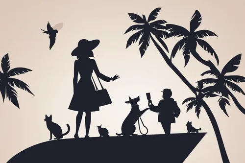 Describe Daphne Moon's excitement before going on a vacation.,cat silhouettes,halloween silhouettes,garden silhouettes,animal silhouettes,women silhouettes,silhouette art,sewing silhouettes,palm silho