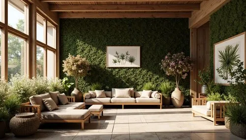 houseplants,sitting room,houseplant,intensely green hornbeam wallpaper,living room,house plants,green living,livingroom,wallcovering,bamboo plants,interior design,sunroom,fromental,indoor,buxus,wallcoverings,green plants,interior decoration,green garden,green wallpaper