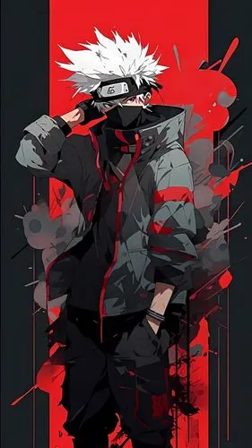 kakashi hatake,killua,killua hunter x,2d,my hero academia,would a background,black crow,crow,smoke background,pako,vector graphic,vector art,mercenary,jackal,sensei,blade,clean background,kenjutsu,wolf,transparent background