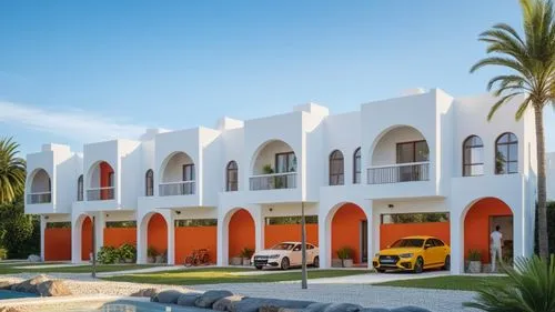 an image of a yellow truck parked in front of a el,holiday villa,palmilla,fresnaye,djerba,dunes house,residencial,jerba,oranjestad,hotel riviera,baladiyat,hammamat,hammamet,iberostar,bendemeer estates