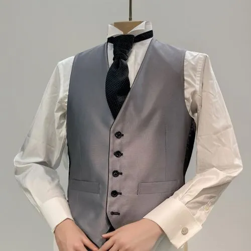 waistcoat,men's suit,waistcoats,tailcoat,tailcoats,wedding suit,tailoring,tuxedo,formalwear,tuxes,cummerbund,tailor,tuxedoes,tuxedo just,tuxis,men's wear,lapels,sprezzatura,tailors,tailored,Male,Northern Europeans,Two Block Haircut,Youth adult,L,Confidence,tailored Suit,Pure Color,Light Grey