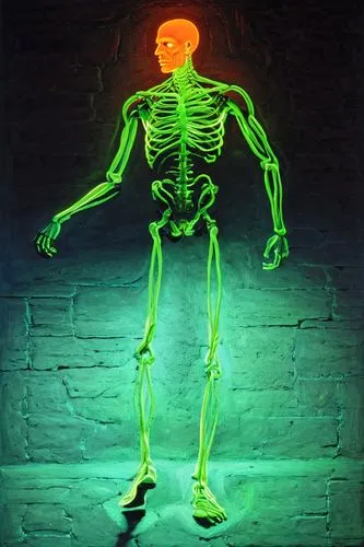 skeletal,human skeleton,neon body painting,skeleltt,skeleton,uv,vintage skeleton,the human body,anatomical,human body anatomy,portal,human body,skeletal structure,fluorescent dye,x-ray,primitive man,wall,skeletons,glow in the dark paint,human anatomy,Art,Artistic Painting,Artistic Painting 02