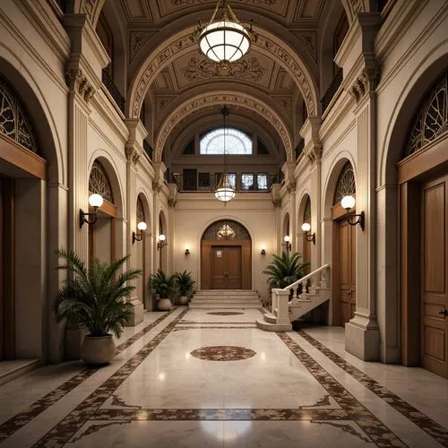 hallway,lobby,entrance hall,statehouse,cochere,foyer,corridors,archly,emirates palace hotel,hall of nations,neoclassical,entranceway,statehouses,corridor,entryway,atriums,entranceways,western architecture,capitol building,greystone