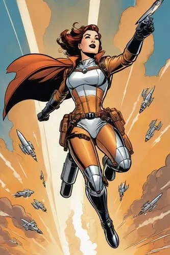 aphra,shatterstar,rahne,teela,rocketeer,lilandra,Illustration,American Style,American Style 13