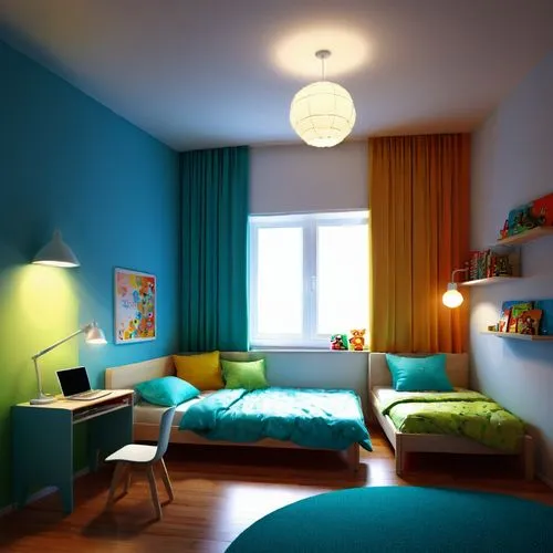 guestroom,interior decoration,children's bedroom,boy's room picture,search interior solutions,modern room,kids room,sleeping room,interior decor,guest room,room newborn,great room,contemporary decor,blue room,oria hotel,children's room,home interior,boutique hotel,shared apartment,color turquoise,Conceptual Art,Fantasy,Fantasy 19