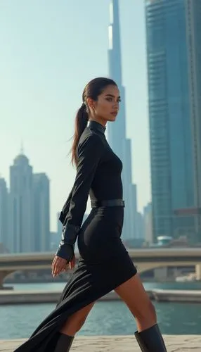 woman walking,sprint woman,dubai