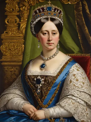 elizabeth ii,victoria,cepora judith,isabella grapes,goura victoria,diademhäher,queen anne,napoca,iulia hasdeu castle,portrait of a woman,riopa fernandi,imperial period regarding,almudena,lacerta,isabella,crowned goura,tiara,la violetta,monarchy,elizabeth i,Art,Classical Oil Painting,Classical Oil Painting 28