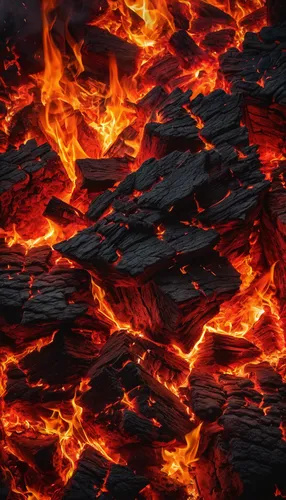 lava,fire background,magma,scorched earth,lava balls,volcanic,lava river,burned firewood,inferno,lava cave,coals,fire wood,4k wallpaper,lava flow,embers,volcanic field,lava plain,pile of firewood,fire in the mountains,fires,Photography,General,Fantasy